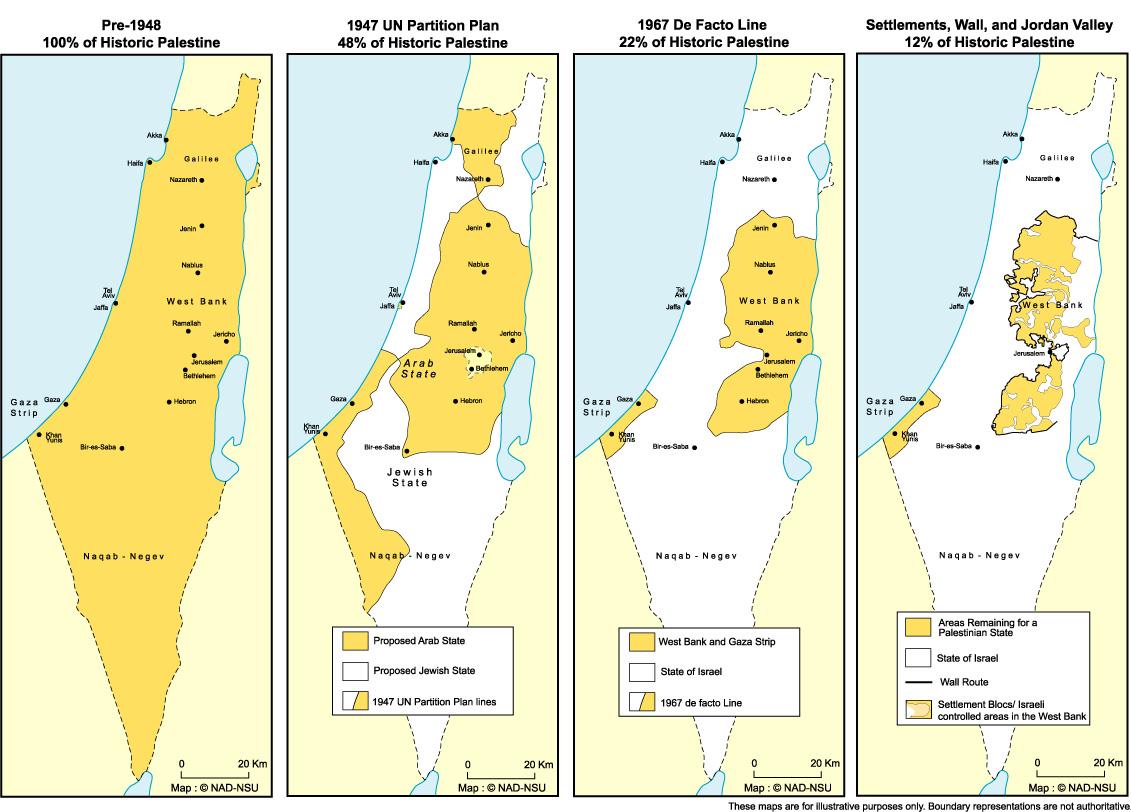 Palestine and Israel, )